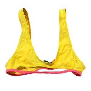 Haus of Pink Lemonaid Yellow Bikini Top